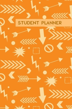 Student Planner: Orange Undated Weekly Student Planner, Notebook & Homework Organizer for Elementary, Middle and High School Kids