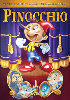 DVD Pinocchio Book