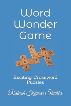 Paperback Word Wonder Game: Exciting Crossword Puzzles Book