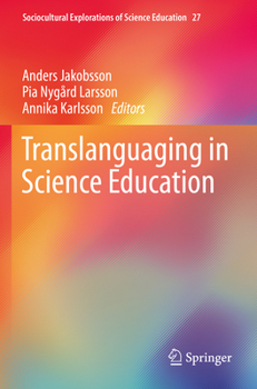 Paperback Translanguaging in Science Education Book