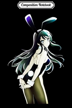 Composition Notebook: Anime Vintage Casual Bunny Girl Sexy Costume Journal/Notebook Blank Lined Ruled 6x9 100 Pages