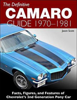 Hardcover The Definitive Camaro Guide: 1970-1/2 - 1981 Book