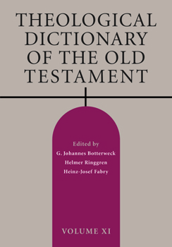 Paperback Theological Dictionary of the Old Testament, Volume XI Book