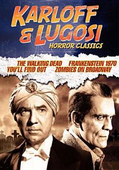 Paperback Karloff & Lugosi Horror Classics Book