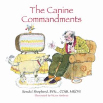 Hardcover The Canine Commandments Book