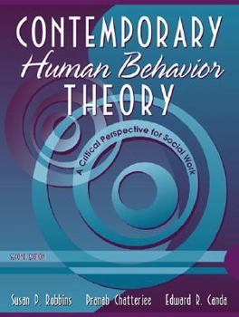 Paperback Contemporary Human Behavior Theory: A Critical Perspective for Social Work Book