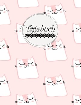 Tagebuch: Cat (Großes Tagebuch Punktraster) 150 numerierte Seiten mit Softcover glänzend / Katzen / Diary II Dein täglicher Begleiter - Schreibwaren @Cherieeearts (German Edition)