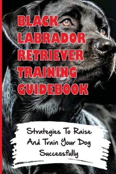 Paperback Black Labrador Retriever Training Guidebook: Strategies To Raise And Train Your Dog Successfully: How To Clicker Train A Black Labrador Retriever Book