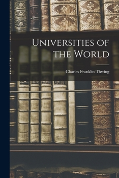 Paperback Universities of the World Book