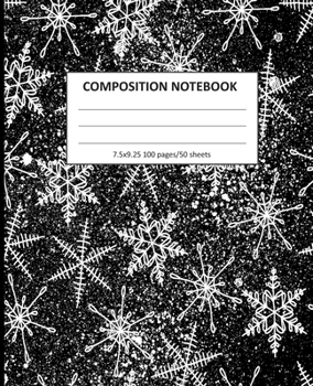 Paperback Composition Notebook: Wide Ruled Line Class Notebook, School Notebook, Homes School Notebook, Gift for Kids, Students, Teens, 7.5 x 9.25 inc Book