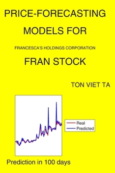 Paperback Price-Forecasting Models for Francesca's Holdings Corporation FRAN Stock Book