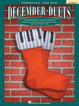 Paperback December Duets: 1 Piano, 4 Hands Book