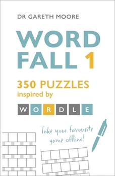 Paperback Word Fall 1: 350 puzzles inspired by Wordle Book