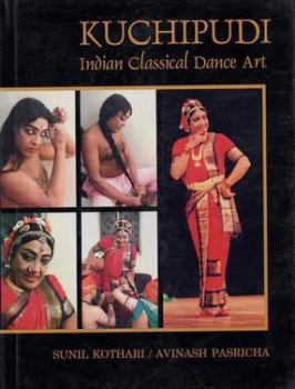 Hardcover Kuchipudi Indian Classical Dance Art Book