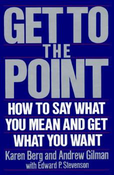 Hardcover Get to the Point Book