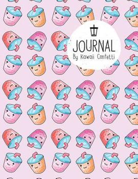 Paperback Journal: Cute Boba Bubble Tea Stripes Notebook - Students Kids Teachers - 8.5x11 Large Lined Planner or Diary for School Journa Book