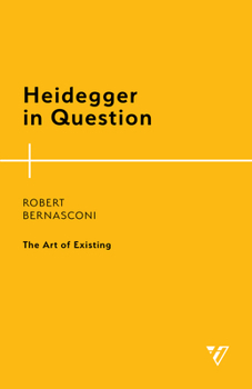 Paperback Heidegger in Question: The Art of Existing Book