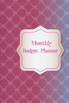 Paperback Monthly Budget Planner: Monthly Financial Organizer for women Book