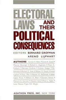 Paperback Electoral Laws and Their Political Consequences Book