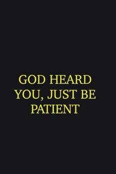 God heard you, just be patient: Writing careers journals and notebook. A way towards enhancement