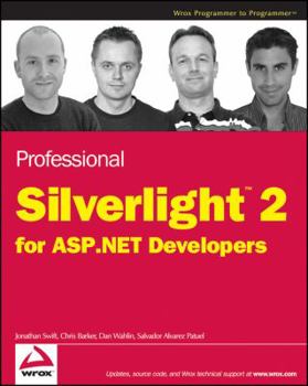 Paperback Professional Silverlight 2 for ASP.Net Developers Book