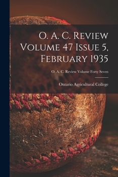 Paperback O. A. C. Review Volume 47 Issue 5, February 1935 Book