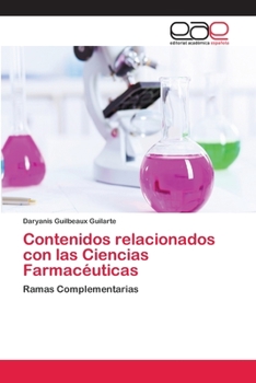 Paperback Contenidos relacionados con las Ciencias Farmacéuticas [Spanish] Book