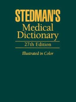 Hardcover Stedman's Medical Dictionary Book