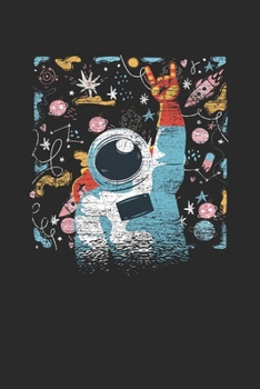 Paperback Astronaut: Graph Paper Notebook (6" x 9" - 120 pages) Universe Notebook for Daily Journal, Diary, and Gift Book