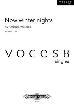 Paperback Now Winter Nights for Ssaattbb Choir: Voces8 Singles, Choral Octavo Book