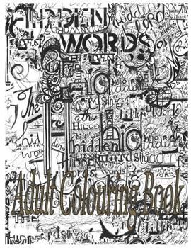 Paperback Hidden Words: Adult Colouring Book