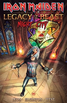 Paperback Iron Maiden V2: Legacy If the Beast: Night City Book