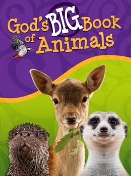 Hardcover God's Big Book of Animals Book