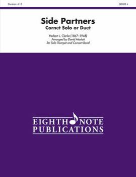 Paperback Side Partners: Cornet Solo or Duet and Band, Conductor Score & Parts Book