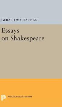 Hardcover Essays on Shakespeare Book