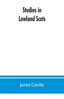 Paperback Studies in Lowland Scots Book