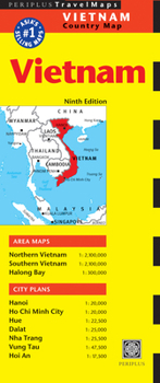 Loose Leaf Vietnam Travel Map Ninth Edition Book