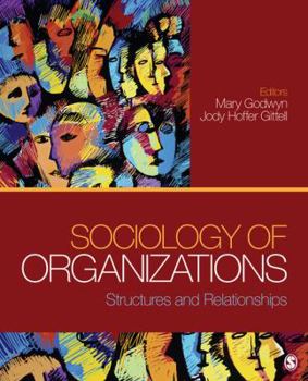 Paperback Sociology of Organizations: Structures and Relationships Book