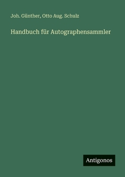 Paperback Handbuch für Autographensammler [German] Book