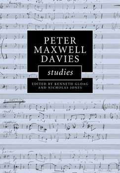 Paperback Peter Maxwell Davies Studies Book