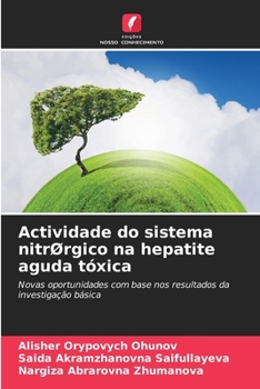 Paperback Actividade do sistema nitrØrgico na hepatite aguda tóxica [Portuguese] Book