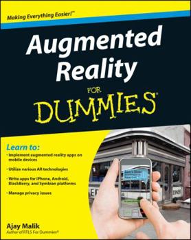 Paperback Augmented Reality for Dummies Book