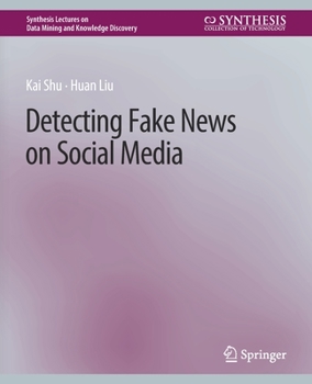 Paperback Detecting Fake News on Social Media Book