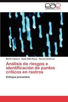 Paperback Analisis de Riesgos E Identificacion de Puntos Criticos En Rastros [Spanish] Book