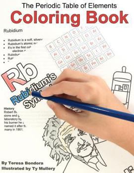Paperback The Periodic Table of Elements Coloring Book