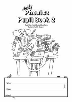 Paperback Jolly Phonics Pupil Book 2 - Black And White Edition - Jolly Learning Book