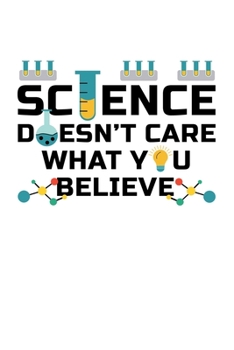 Paperback Notebook: Science College Teacher Student Faith Gift 120 Pages, 6X9 Inches, Lined / Ruled Book