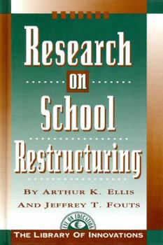 Hardcover Research on School Restructuring Book