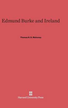 Hardcover Edmund Burke and Ireland Book