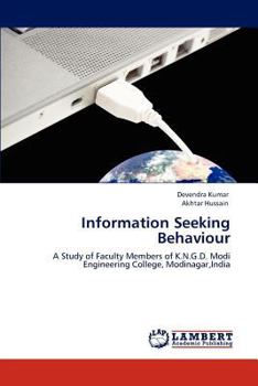 Paperback Information Seeking Behaviour Book